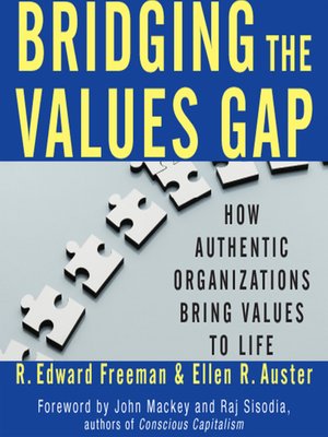 cover image of Bridging the Values Gap
